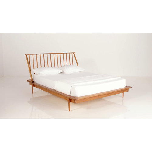 Henline Solid Wood Platform Spindle Bed